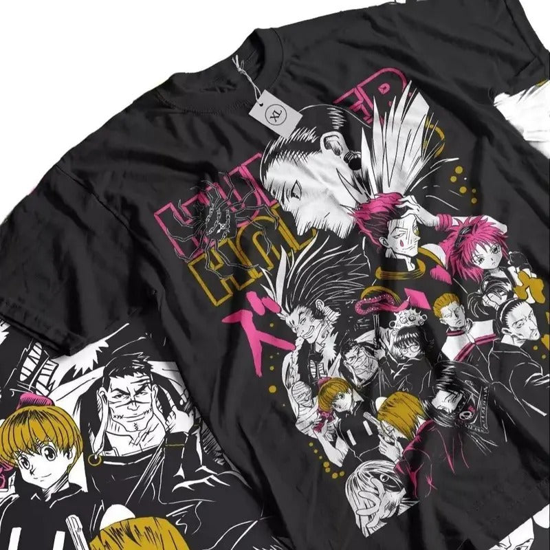 Killua Shirt Hunter X Hunter Tshirt HXH T-Shirt Gon Anime Hisoka Meruem Hisoka Hoodie, Sweatshirt | HypeDripTees.com