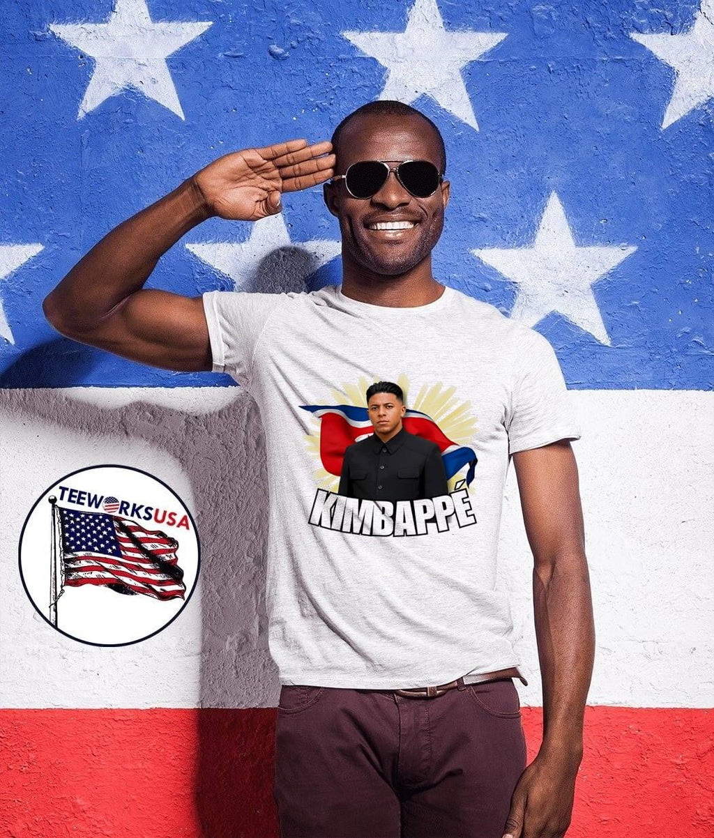 Kimbappé North Korean Dictator Style Graphic T-Shirt