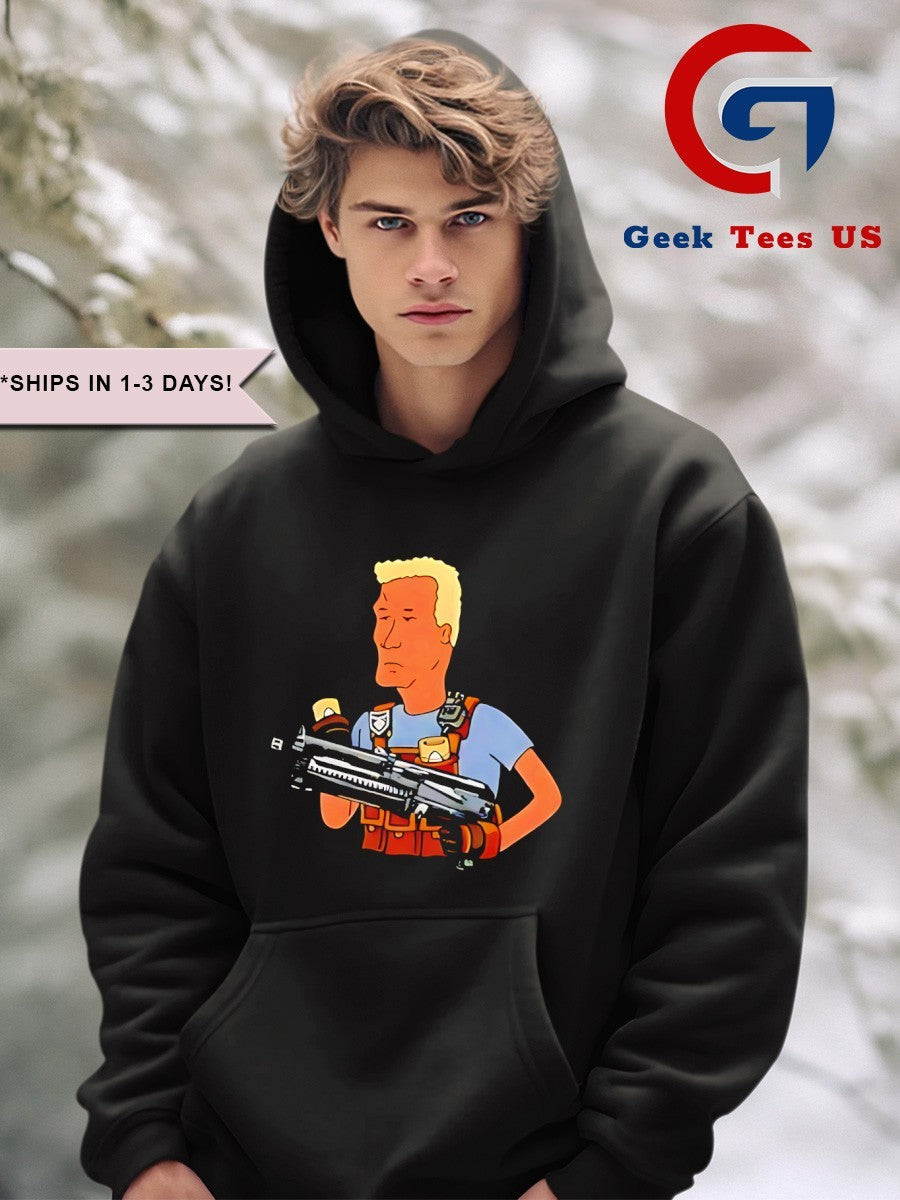 King Of The Hill Tactical Boomhauer T-shirt
