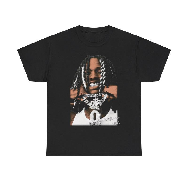 King Von T-Shirt Rap Tee Concert Merch Rare Hip Hop Graphic Print Casual Cotton Menswear Top Classic Smooth Underwear...