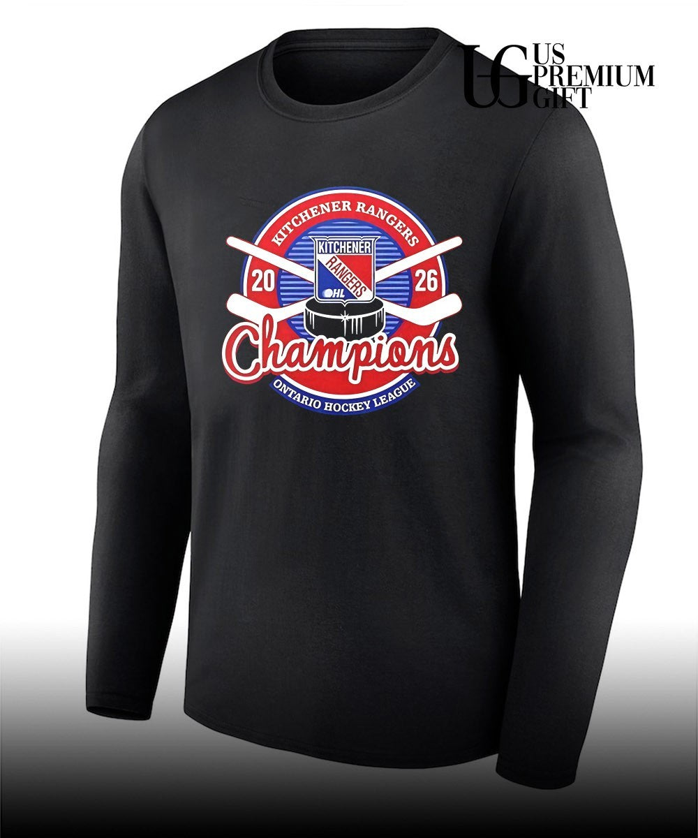 Kitchener Rangers 2026 OHL Champions shirt