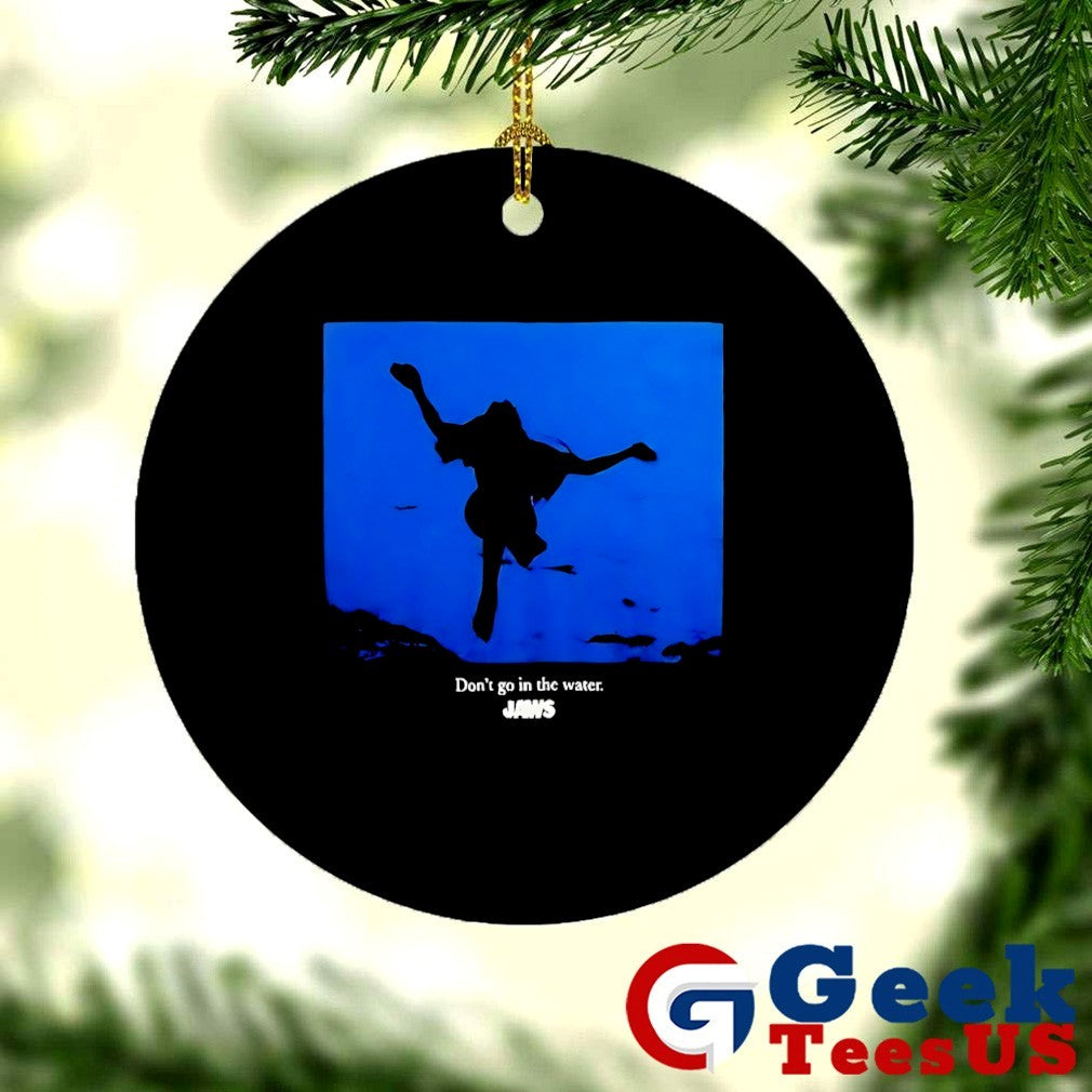 Kith for Jaws don’t go in the water quote shirt
