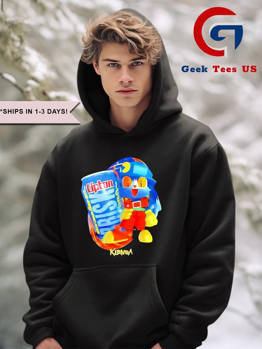 Klonoa Door to Phantomile Lipton Brisk iced tea shirt