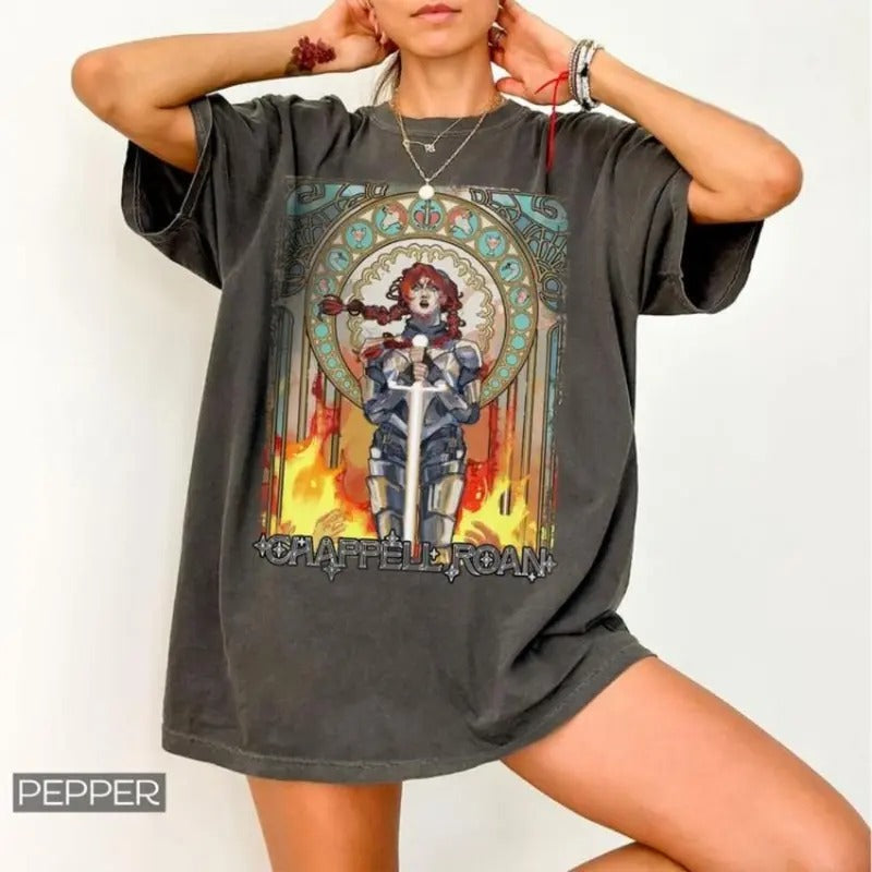 Knigght On Firree Ch4ppell Roan Dance Shirt Hoodie Sweatshirt, Chappell SHirt For Fan | HypeDripTees.com