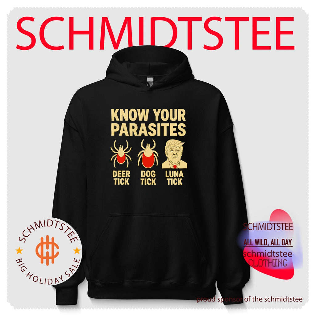Know Your Parasites Deer Tick Dog Tick Luna Tick Meme shirt