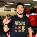 Know Your Parasites Deer Tick Dog Tick Luna Tick Meme shirt