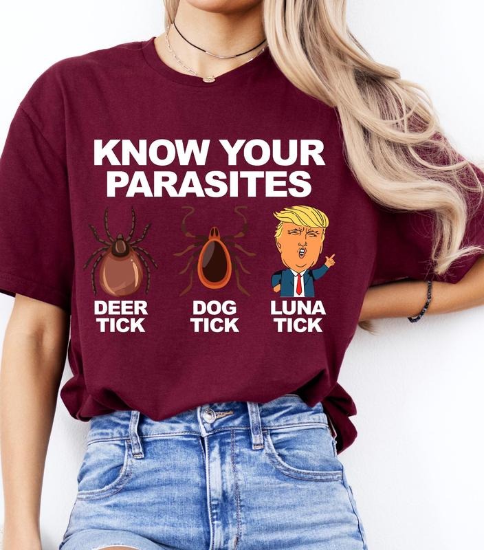 Know Your Parasites T-Shirt, Political Humor Gift Shirt Hoodie, Sweatshirt | HypeDripTees.com