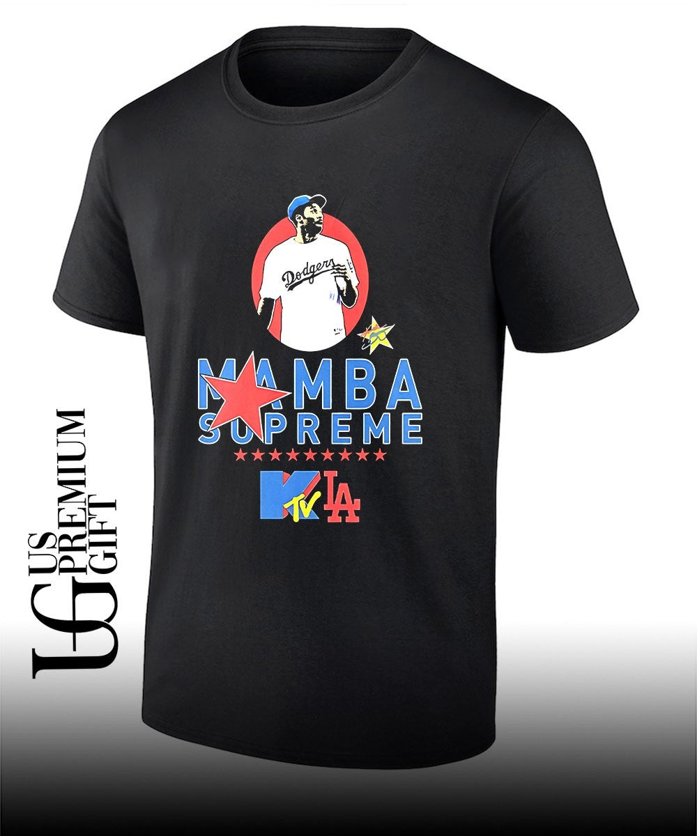 Kobe Bryant Los Angeles Dodgers Mamba shirt