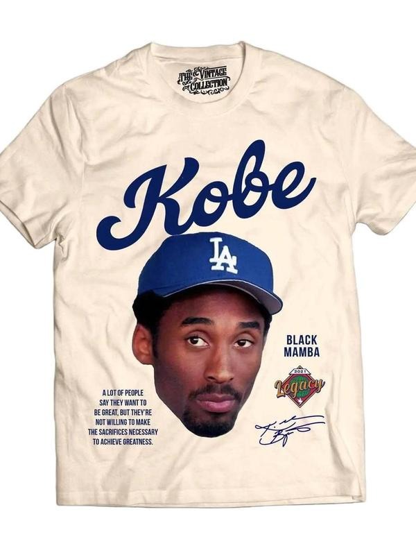 Kobe Dodgers Tribute T-Shirt Sweatshirt Hoodie | HypeDripTees.com
