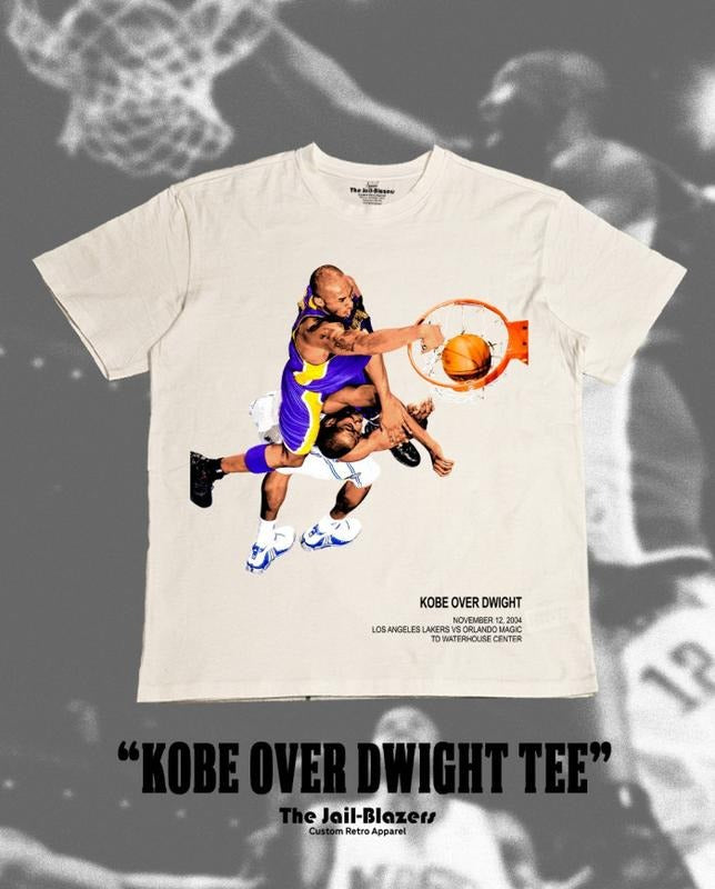 Kobe Over Dwight Tee | Vintage Tee Graphic T-Shirt Sweatshirt Hoodie | Sport Tee - Gift For Fan | HypeDripTees.com