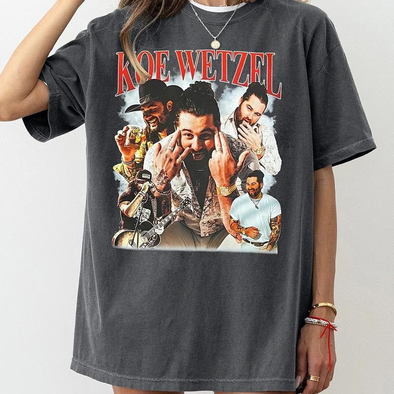 Koe Wetzel Graphic Tee For Women T Shirt Hoodie, Sweatshirt | HypeDripTees.com