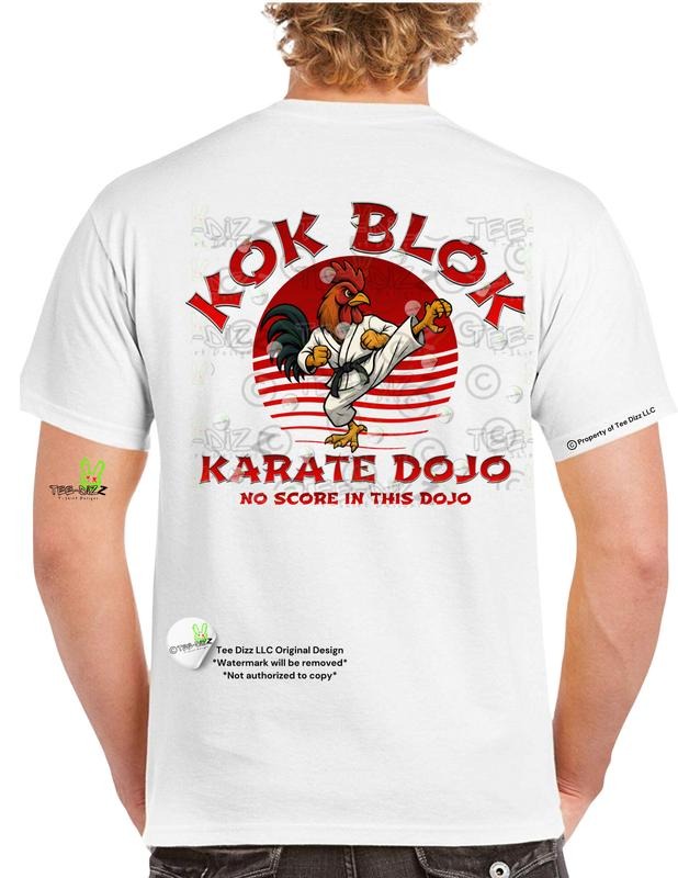 Kok Blok Karate Dojo - Men's funny graphic T-shirt Hoodie, Sweatshirt | HypeDripTees.com