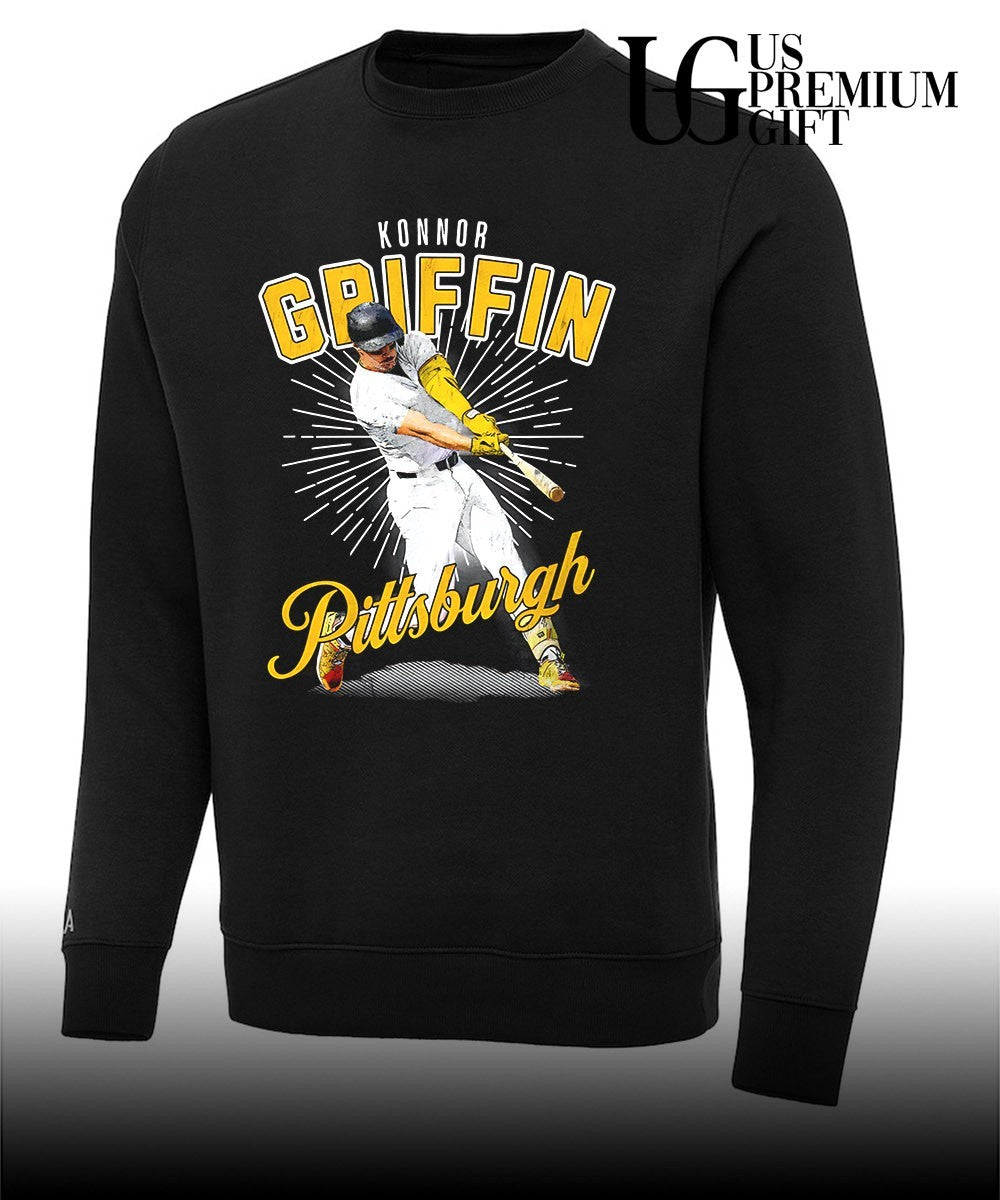 Konnor Griffin Pittsburgh Pirates baseball burst graphic shirt