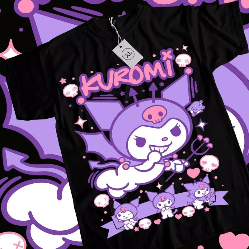 Korumiii Kawaii Anime T-Shirt & Sweatshirt, Cute Animated Graphic Tee, Anime Manga Lover Gifts Hoodie | HypeDripTees.com