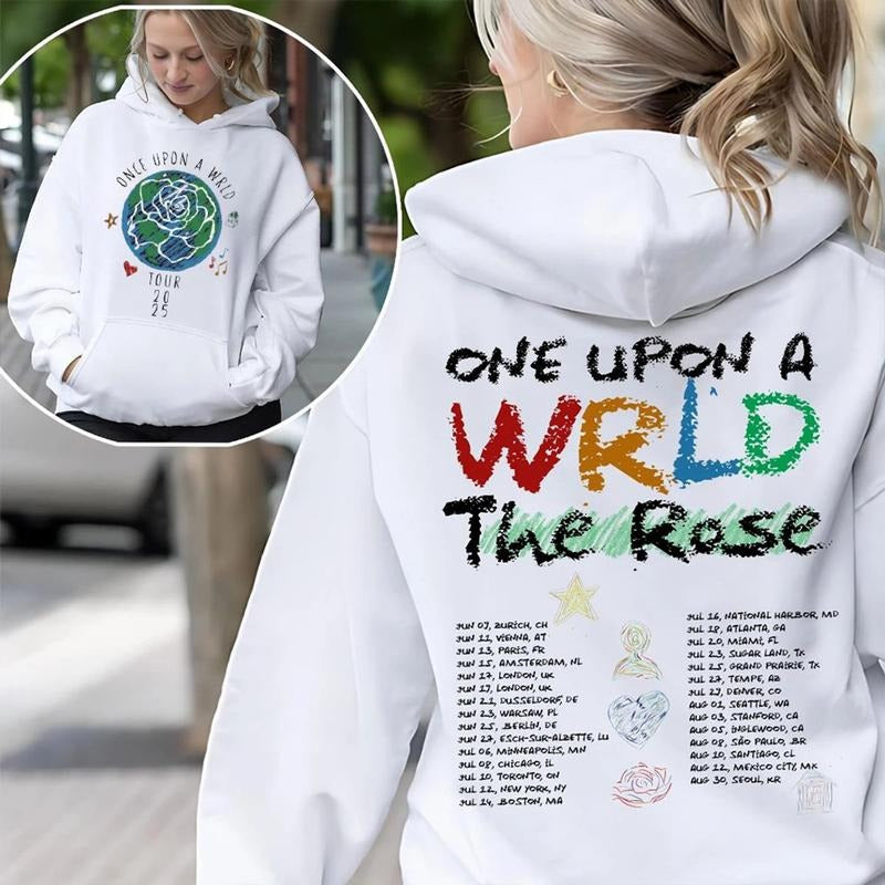 Kpop Concert Tour Retro Roose Road Map 2 Sided Shirt Fan T-Shirts, Hoodie, Sweatshirt