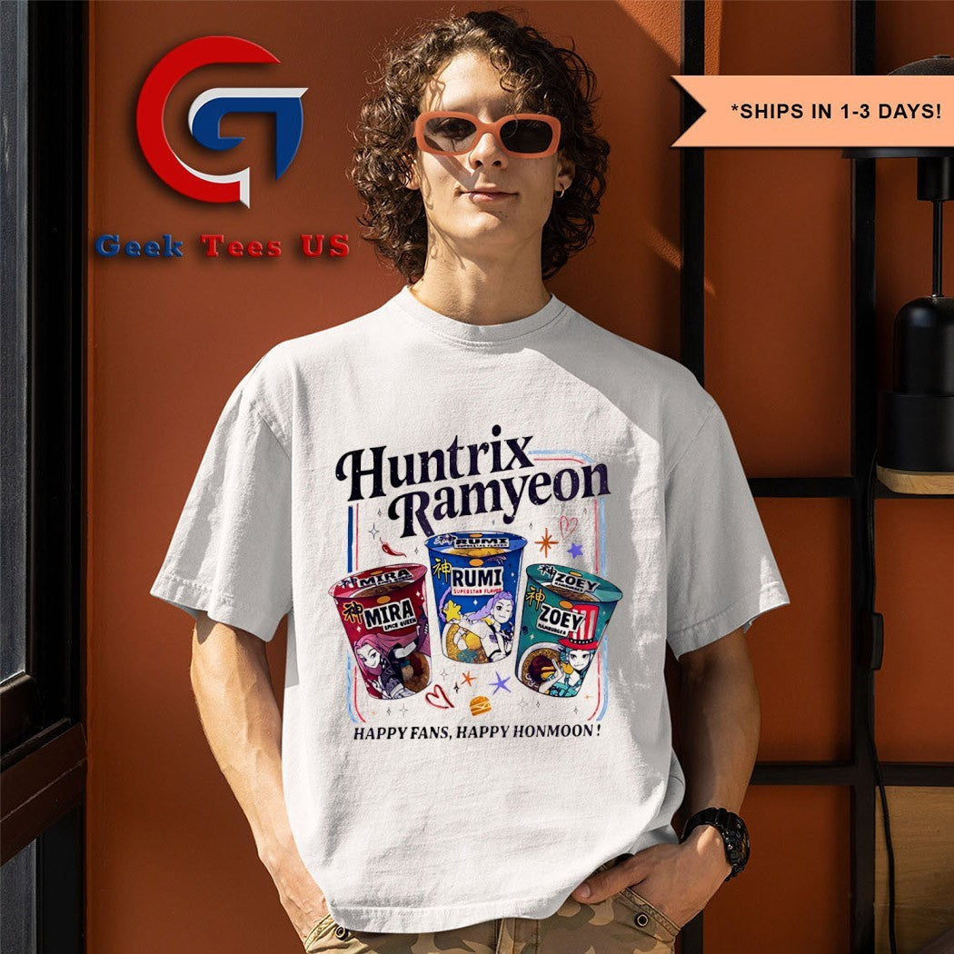 Kpop Demon Hunter Huntrix Ramyeon shirt