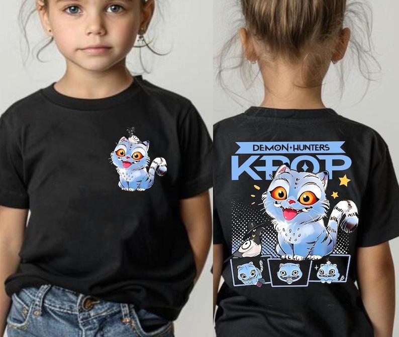 Kpop Demon Hunter Tiger Shirt Derpy Tiger Bird Demon Hunter Tiger Hunters Tiger Fan Kpop Saja Shirt Kid Shirt T-Shirts, Hoodie, Sweatshirt