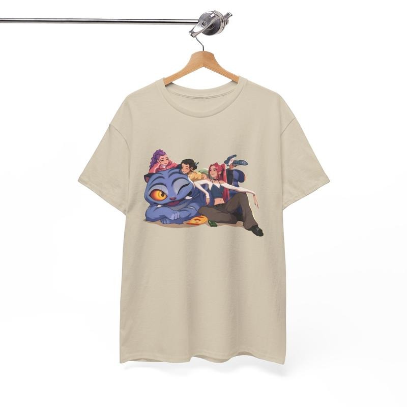 Kpop Demon Hunters Tiger T-shirt, Music Band Shirt, Kpop Lover Shirt, Gift For Kpop Fan Hoodie, Sweatshirt | HypeDripTees.com