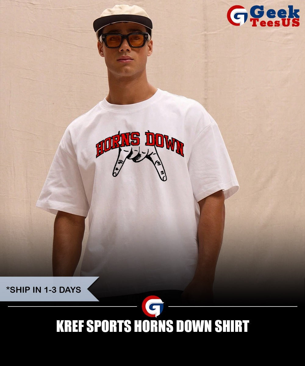 Kref sports horns down shirt