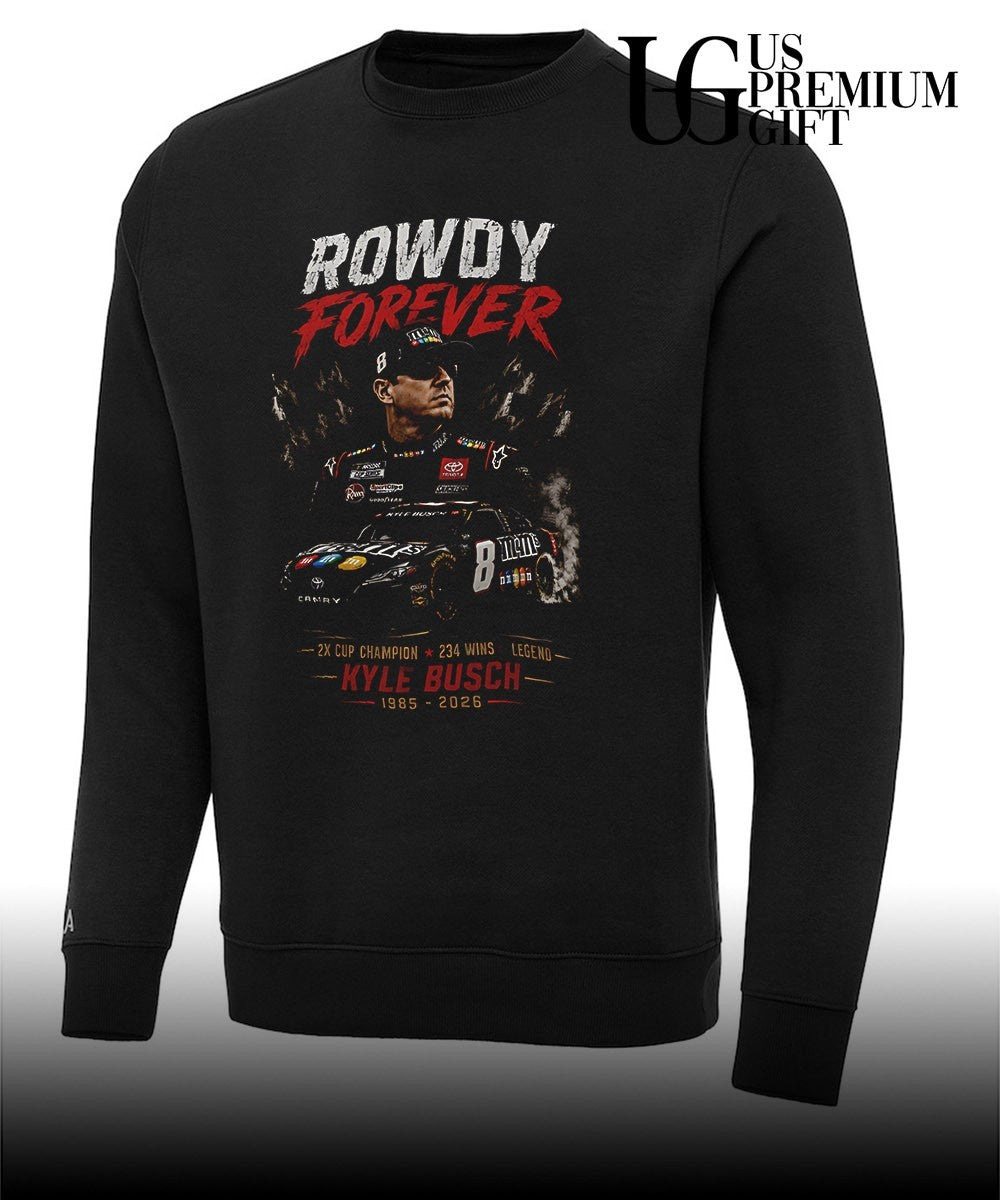Kyle Busch 1985-2026 Rowdy forever shirt