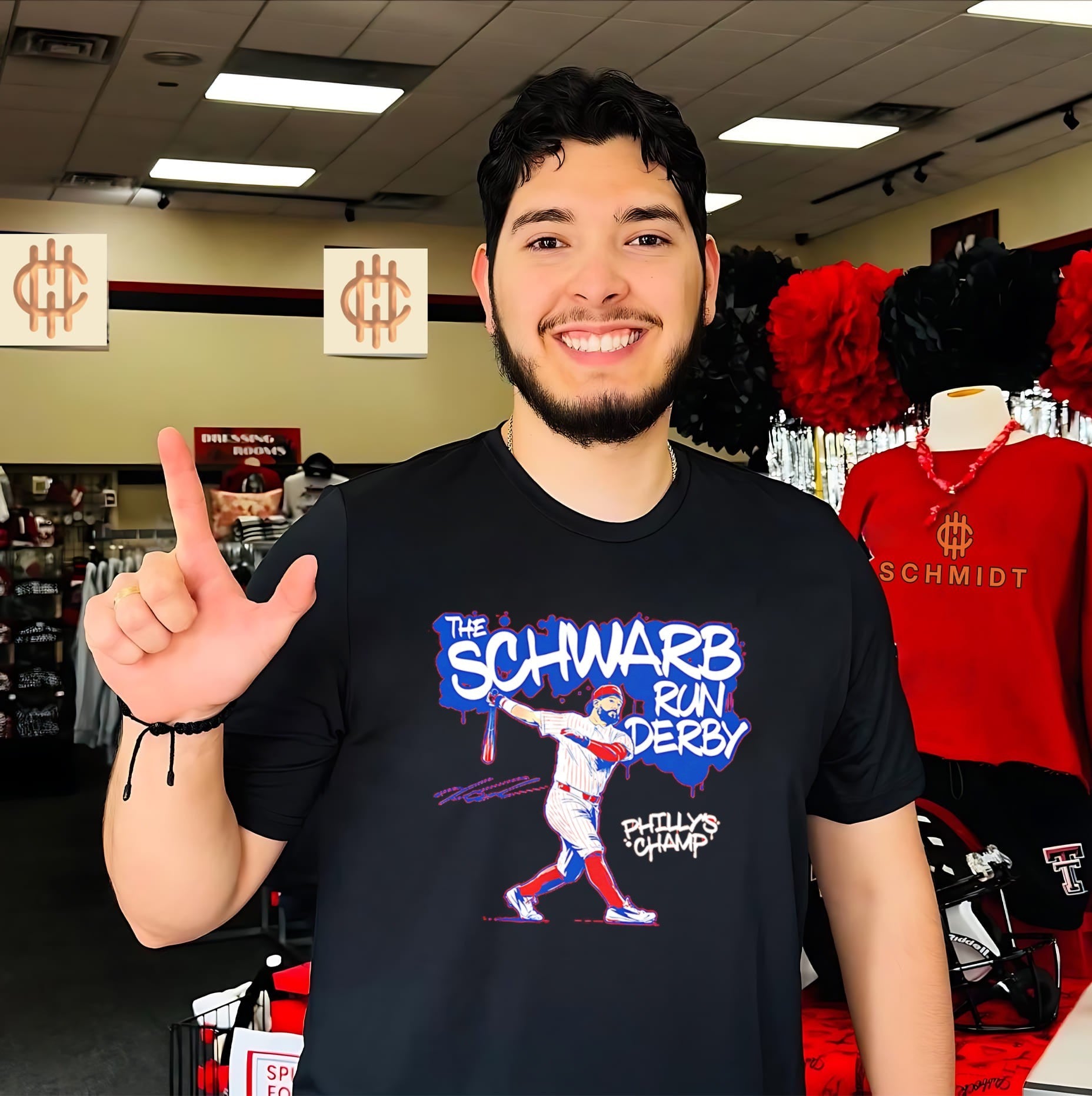 Kyle Schwarber Philadelphia Phillies Schwarb Run Derby signature shirt