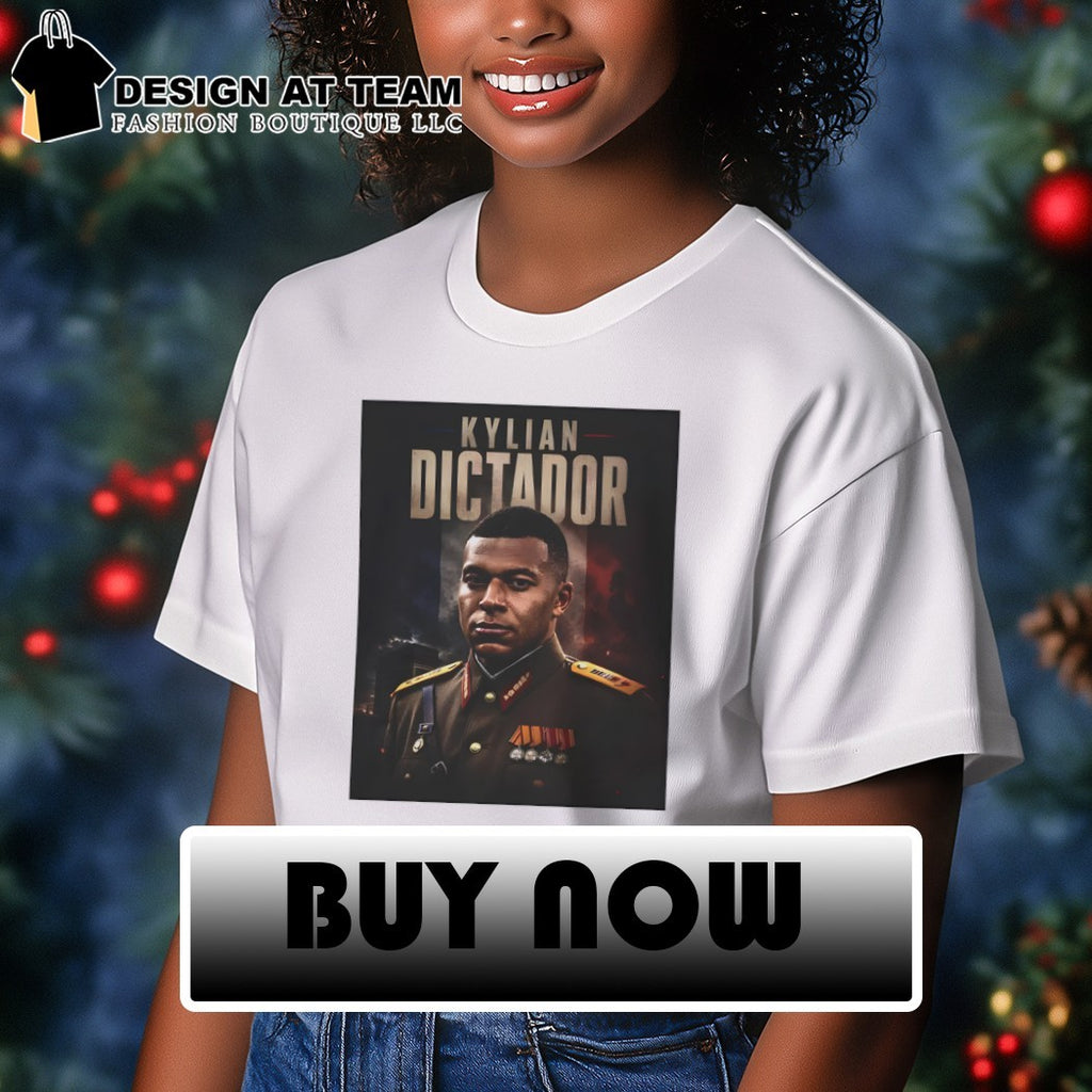 Kylian Dictador Kylian Mbappe Military Portrait vintage shirt
