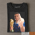 Kylian Mbappé World Cup 2026 Middle Finger Tee
