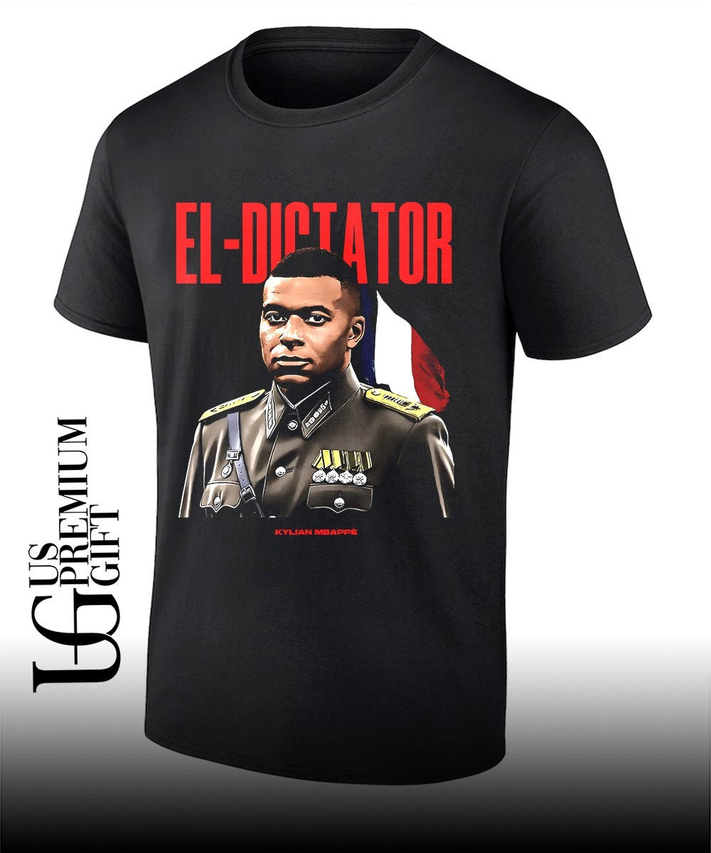 Kylian Mbappé El Dictator shirt