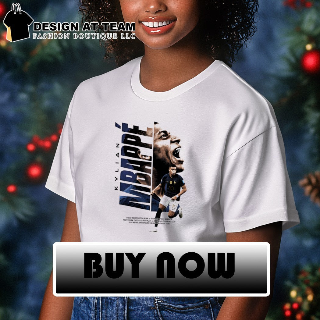 Kylian Mbappe France soccer player lottin is a French Professional World Cup 2026 shirt