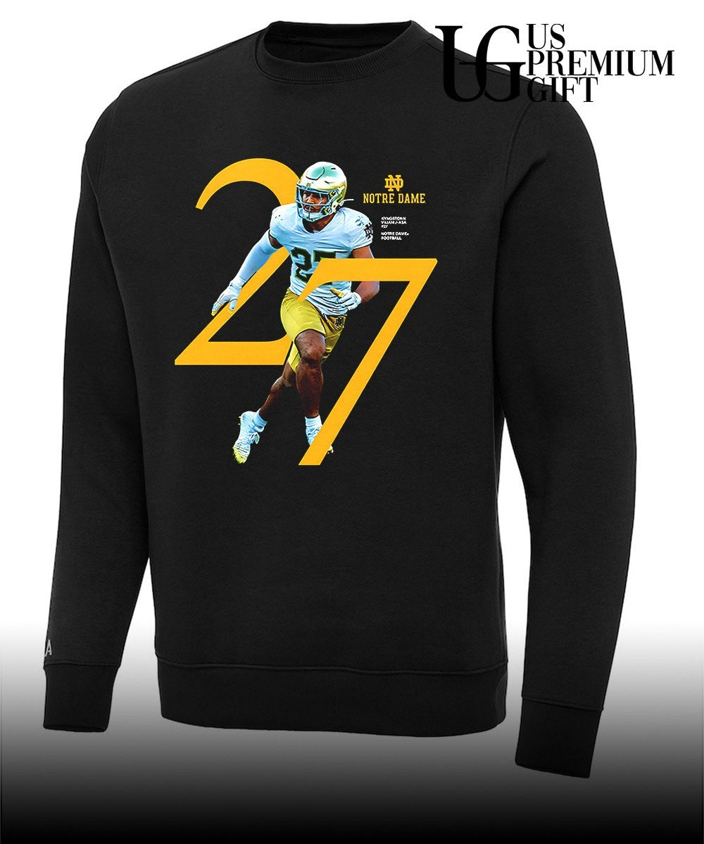 Kyngstonn Viliamu-Asa 27 Notre Dame Fighting Irish football Breakthrough Series NIL shirt