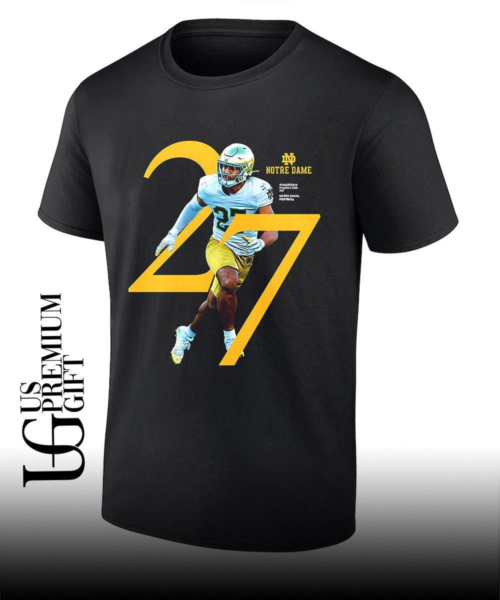 Kyngstonn Viliamu-Asa 27 Notre Dame Fighting Irish football Breakthrough Series NIL shirt