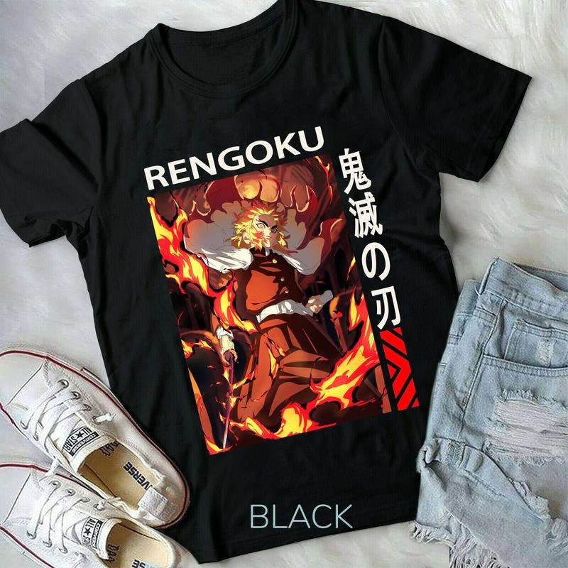 Kyojuro Rengoku,Kimetsu no Yaiba Wikia,anime,new,manga,top,Unisex T-Shirt S-4XL Hoodie, Sweatshirt | HypeDripTees.com