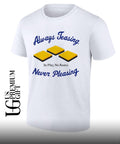 LA Dodgers always teasing never pleasing in play no run shirt