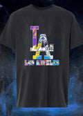 LA Lakers Clippers Kings Rams Chargers Logo Los Angeles T-Shirt