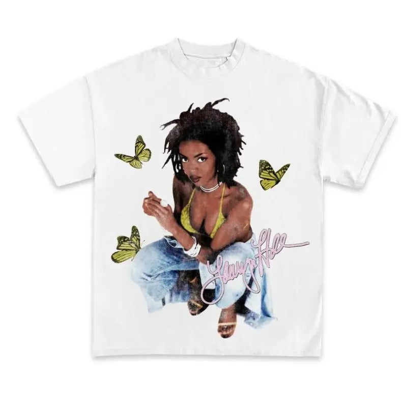 LAURYN HILL T-SHIRT  Vintage Rap Tee 90s Shirt Fan Gift Hoodie, Sweatshirt | HypeDripTees.com