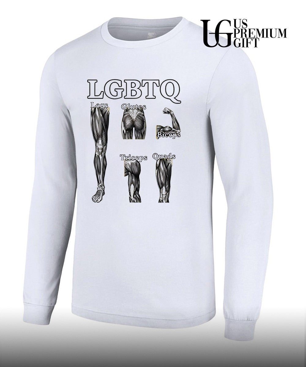 LGBTQ Legs Glutes Biceps Triceps Quads shirt