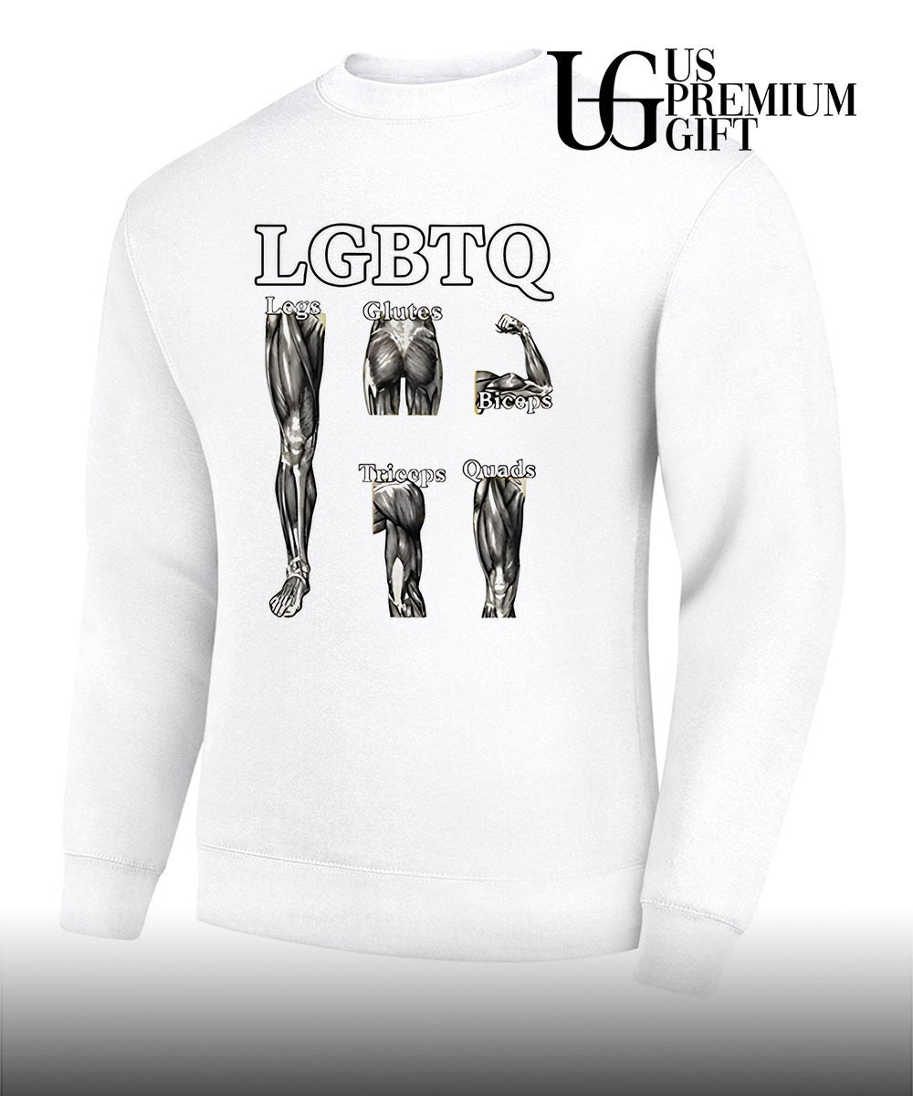 LGBTQ Legs Glutes Biceps Triceps Quads shirt