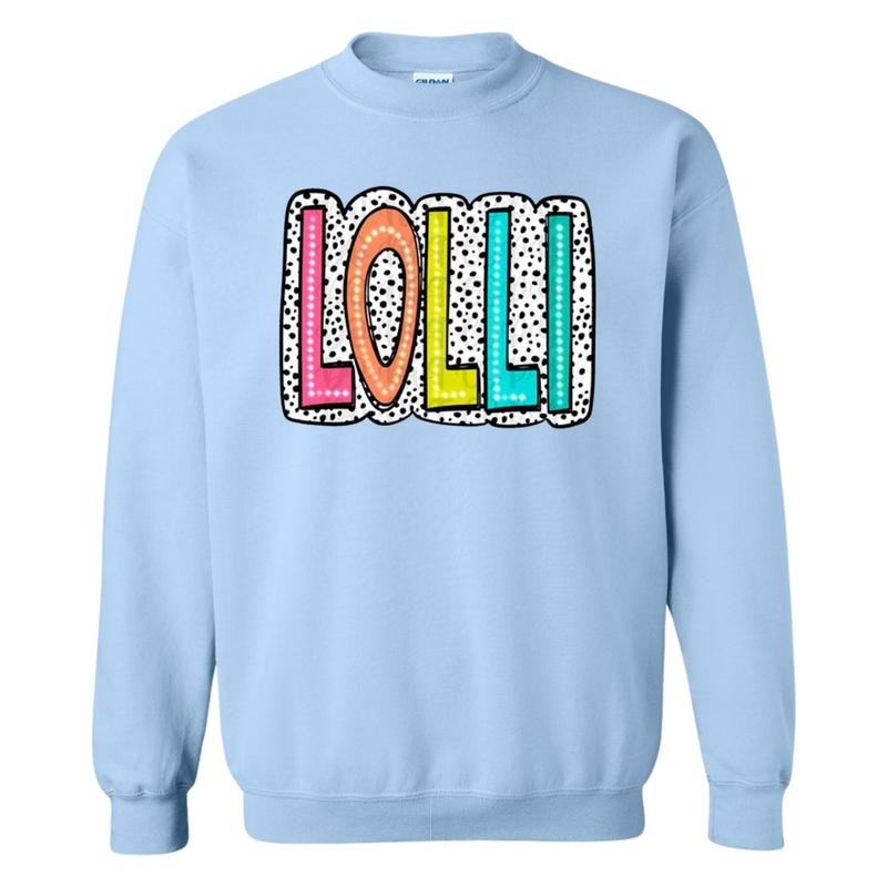 LOLLI Neon Spotted Sweatshirt T-Shirts, Hoodie | HypeDripTees.com