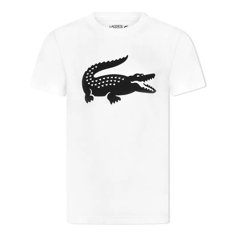 Lacoste Logo Print Crew-neck T-shirt Hoodie, Sweatshirt | HypeDripTees.com