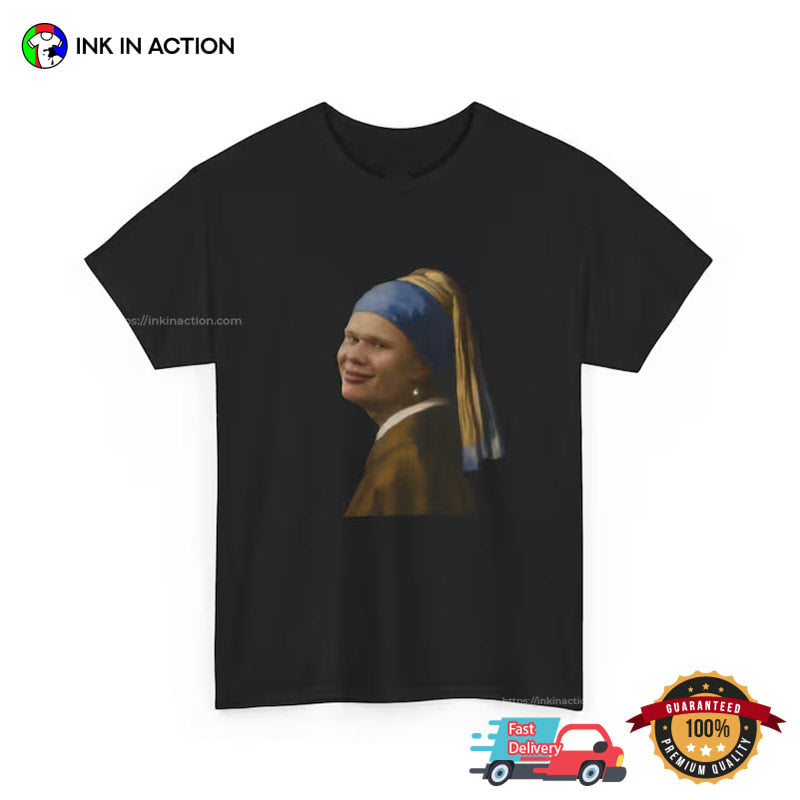 Lady Erling Haaland Funny Norway Haaland Meme Shirt