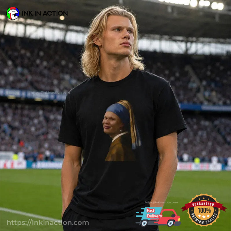 Lady Erling Haaland Funny Norway Haaland Meme Shirt