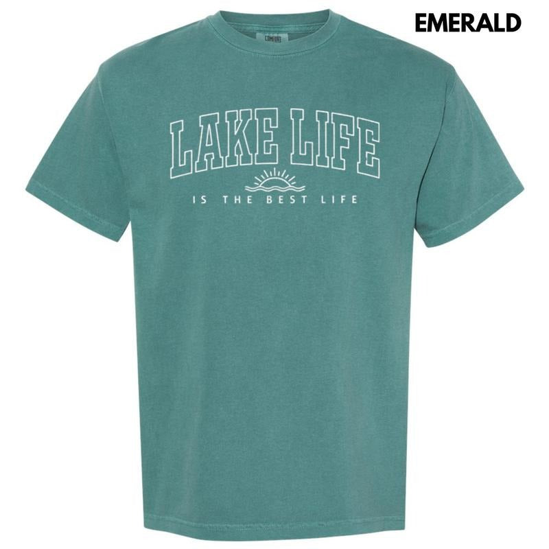 Lake Life Is The Best Life Comfort Colors T-Shirt Hoodie, Sweatshirt | HypeDripTees.com