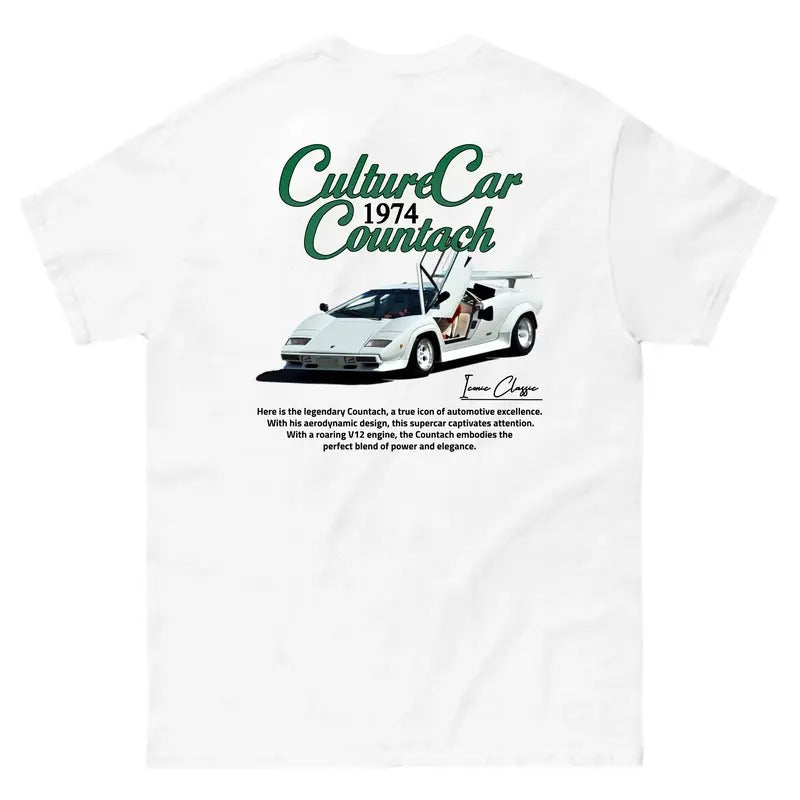 Lamborghini Countach T-shirt, Car Enthusiast Shirt, Cars Clothing Hoodie, Sweatshirt | HypeDripTees.com