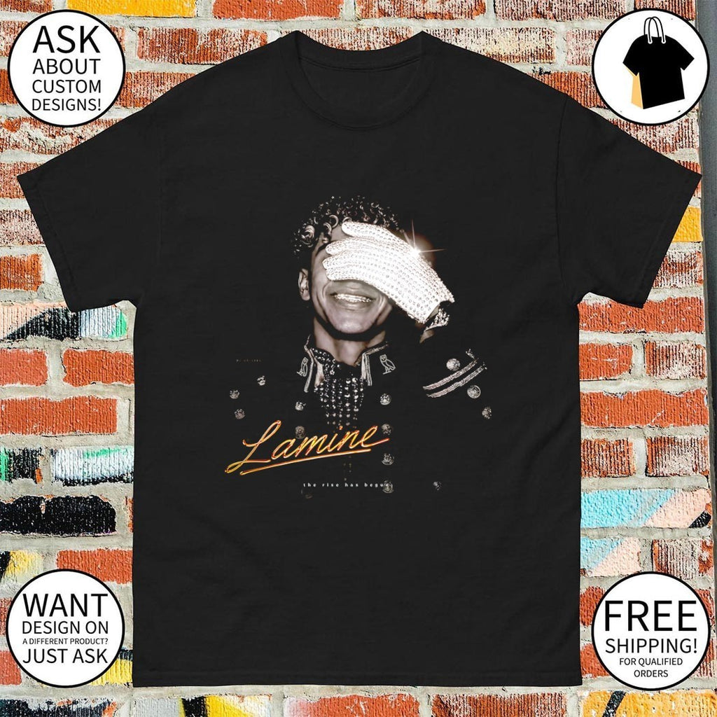 Lamine Camara Ovo Michael Diamond glove The Rise Has Begun vintage shirt