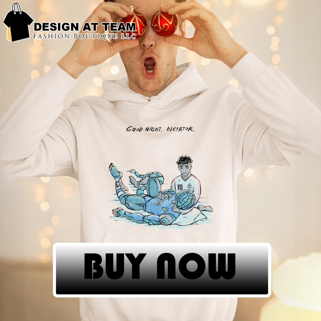 Lamine Yamal carry Kylian Mbappe Spain Soccer World Cup 2026 Good night dictator meme shirt