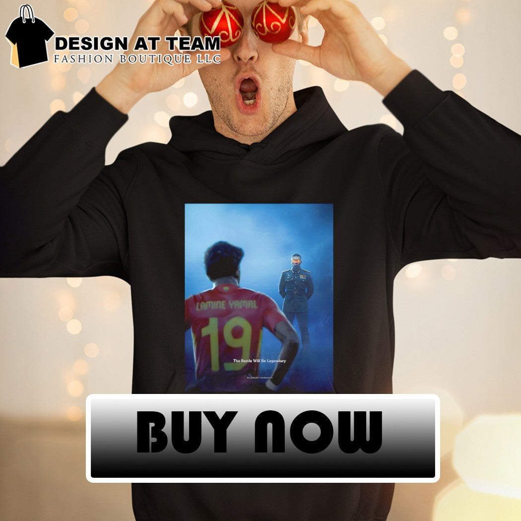 Lamine Yamal vs Kylian Mbappe The Battle Will Be Legendary Football Team shirt