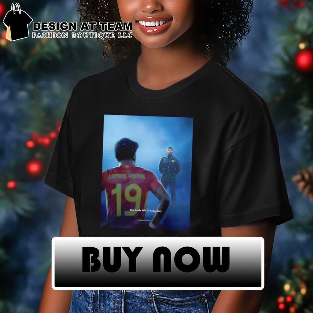 Lamine Yamal vs Kylian Mbappe The Battle Will Be Legendary Football Team shirt
