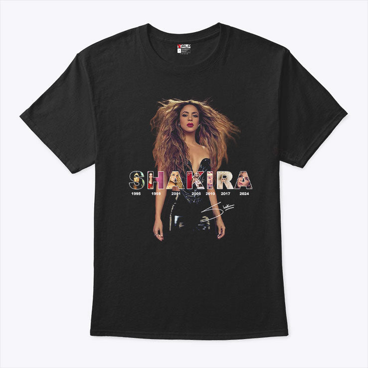 Shakira Las Mujeres Ya No Lloran World Tour T Shirt
