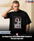 Las Vegas Aces 2025 WNBA WNBA Playoffs In The Zone logo shirt