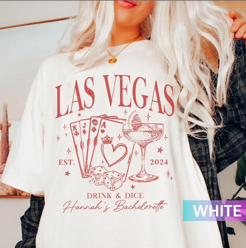 Las Vegas Bachelorette Shirt, Retro Casino Bach Trip Tee Best Price Hoodie, Sweatshirt | HypeDripTees.com